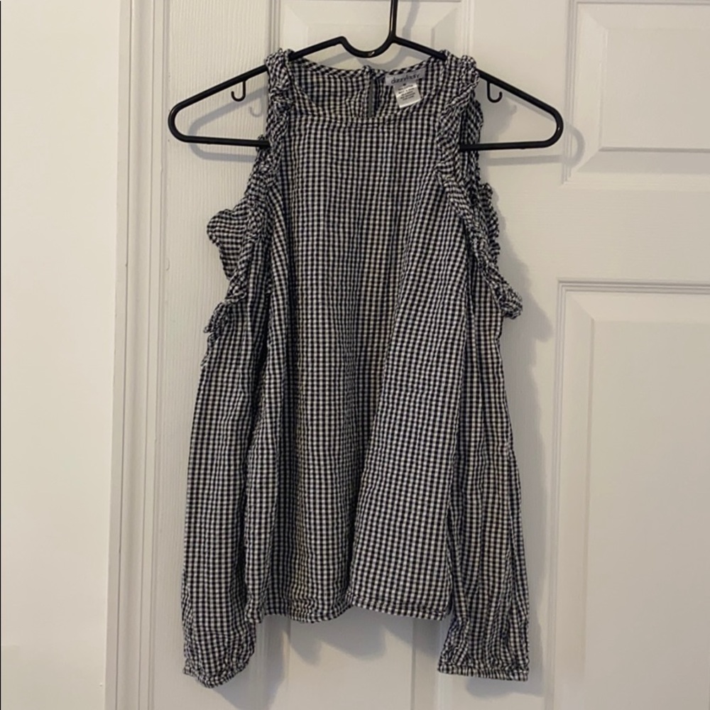 Dizzy Lizzy cold shoulder top